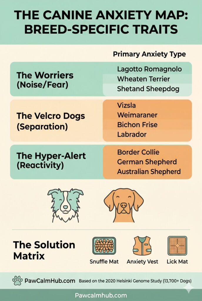 dog breeds with anxiety
