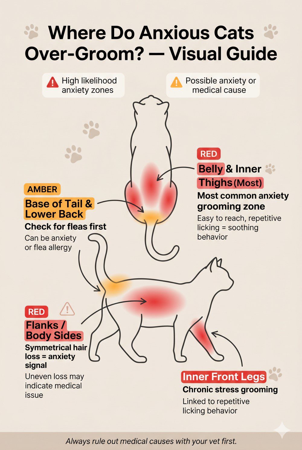 12 Signs of Cat Anxiety Most Owners Miss — And What Each One Means ...