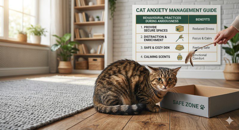 how to calm an anxious cat
