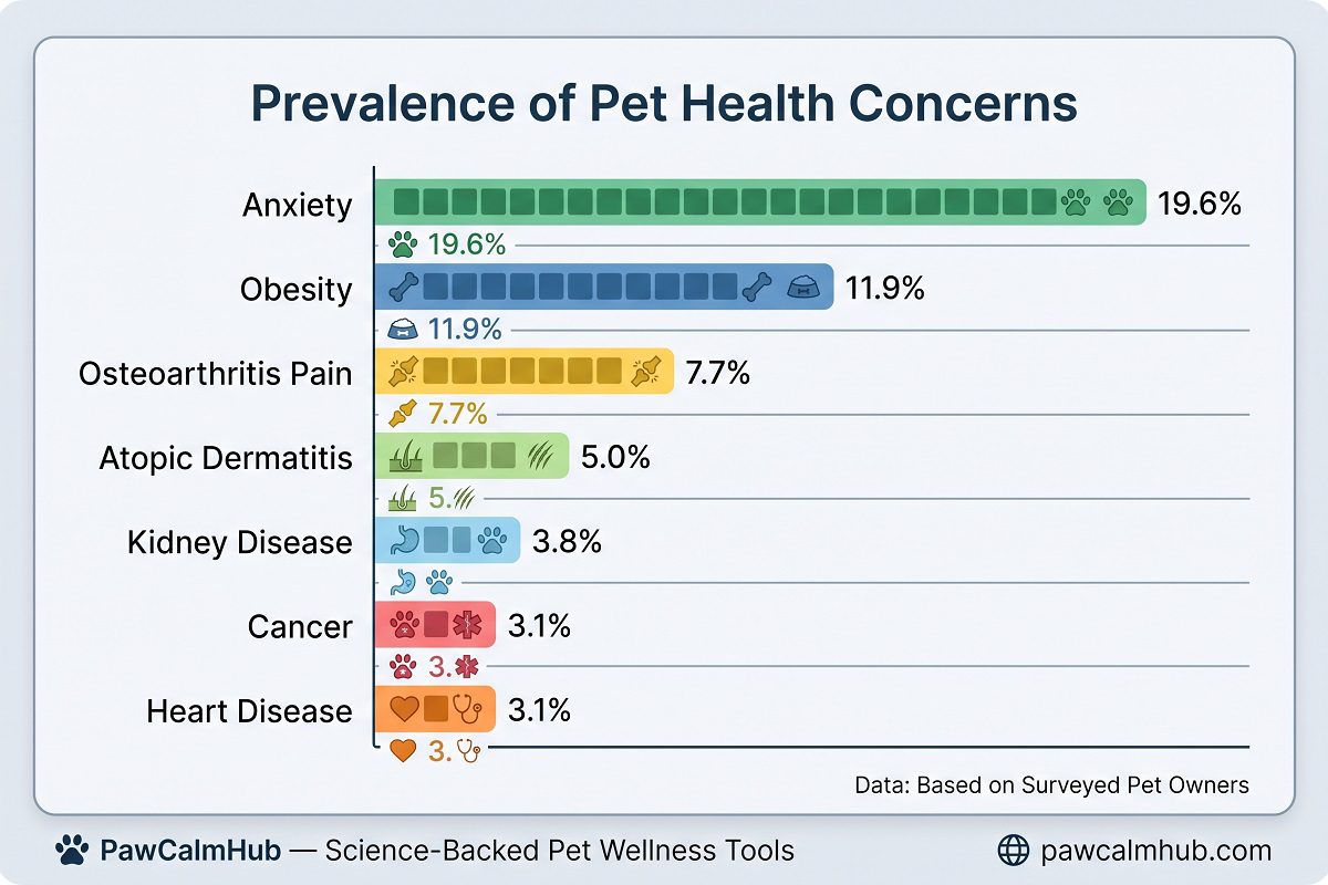 Top 7 pet health conditions 2026 chart