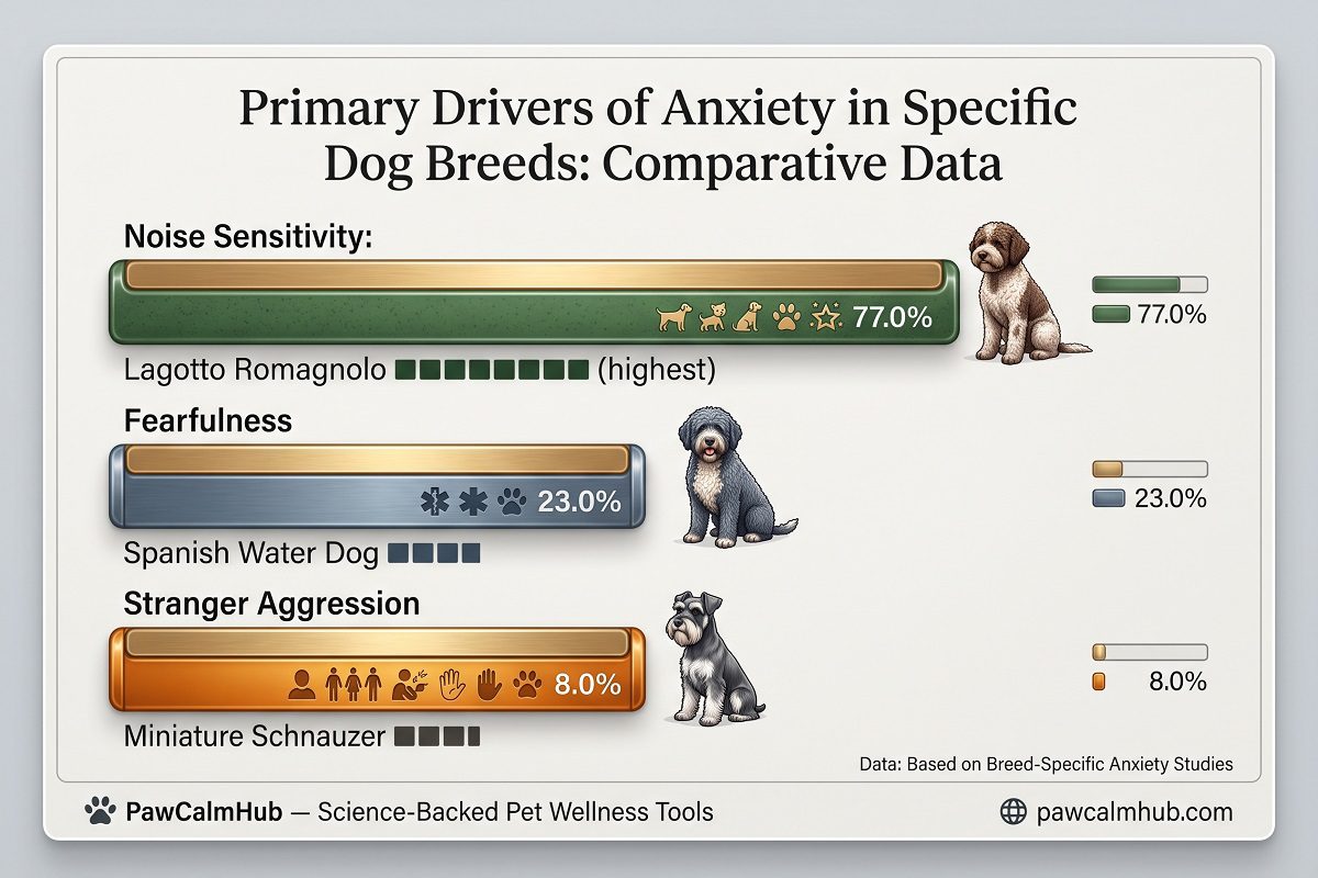 Breed anxiety risk hierarchy chart